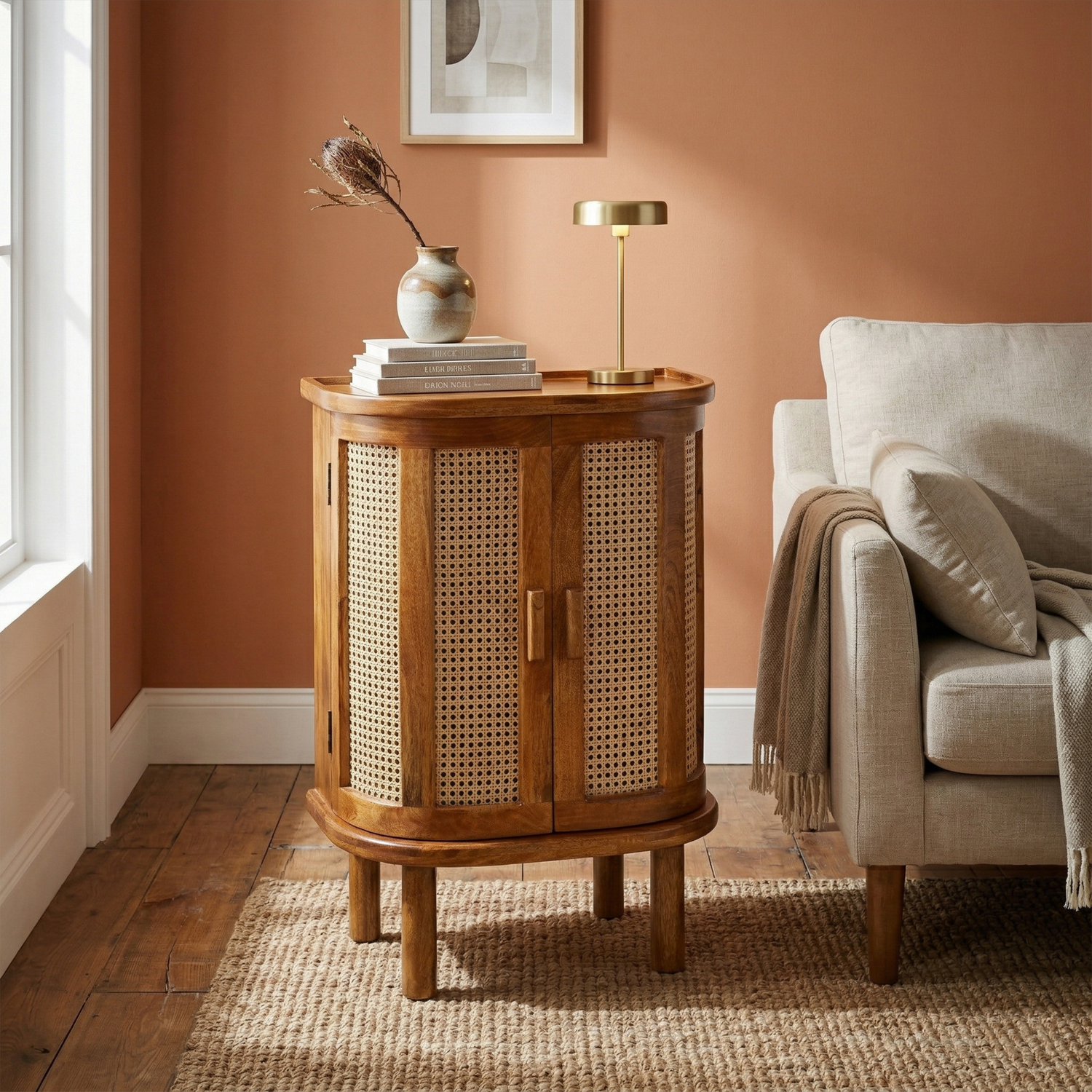Elm Home And Garden Aldgate Side Table - Brown