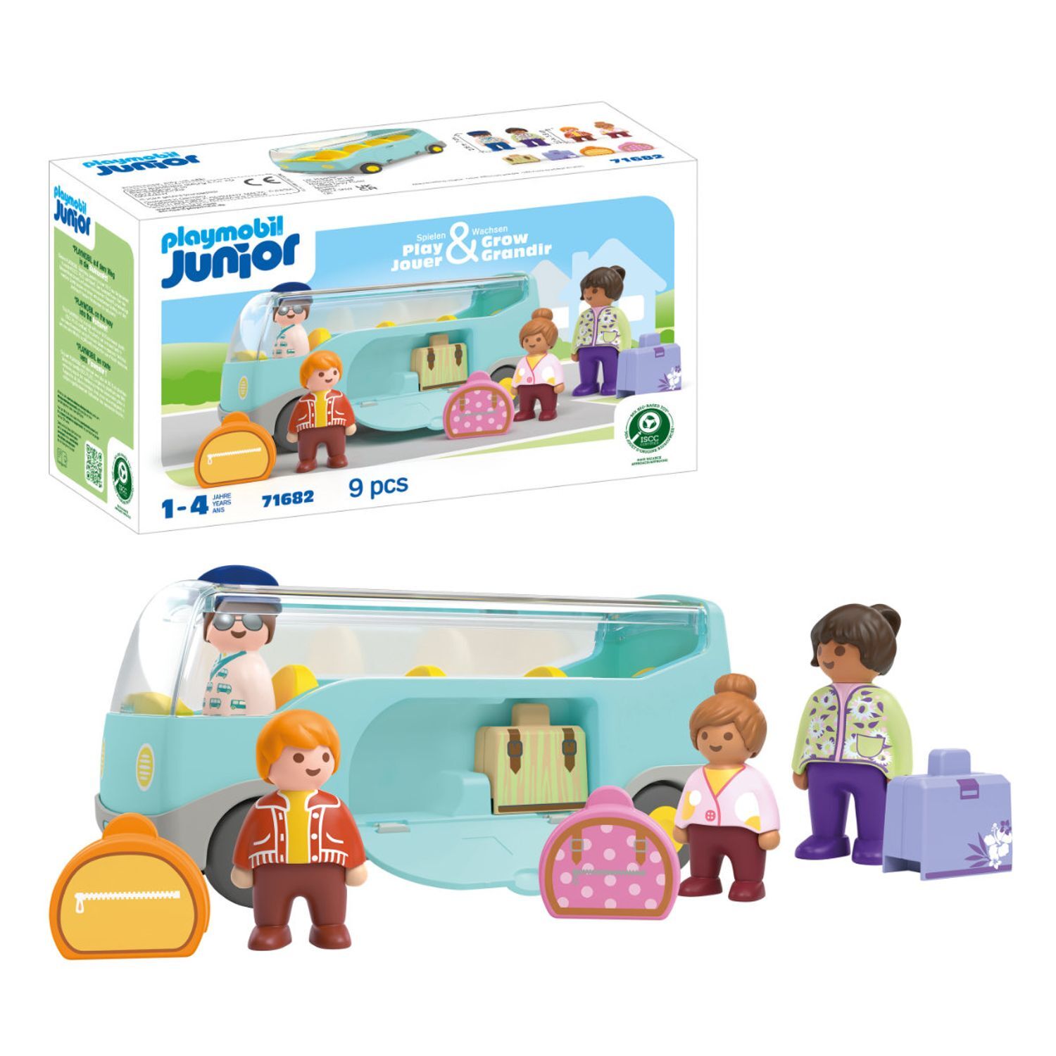 JUNIOR: Airport Shuttle Bus - Blue