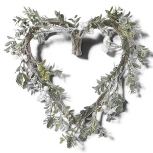 Heart Mistletoe Christmas Decoration