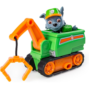 PAW Patrol Ultimate Rescue Rocky's Mini Crane Cart with Collectible Figure