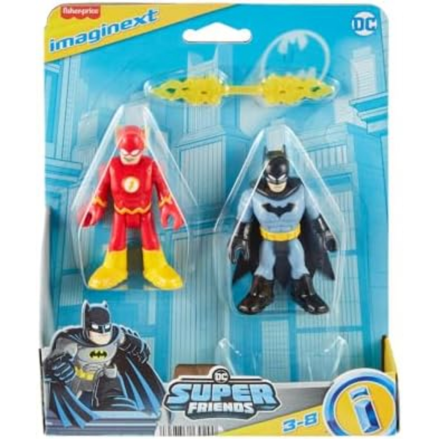 Imaginext Batman And The Flash Figure Set - Black