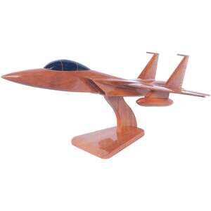 F-15 Eagle Wooden Jet  Premium Display Model
