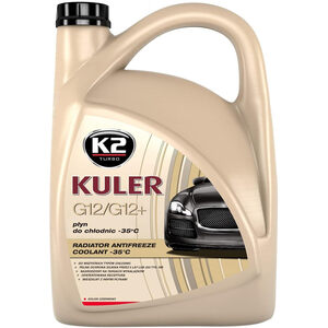 K2 Kuler Long Life 5L Ready Mixed Coolant -35 C Radiator Antifreeze Fluid for Car Cooling Systems