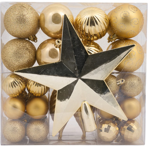 Bauble and Tree Topper Set