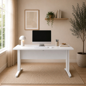White / White Legs Prima Desk shot 17554129