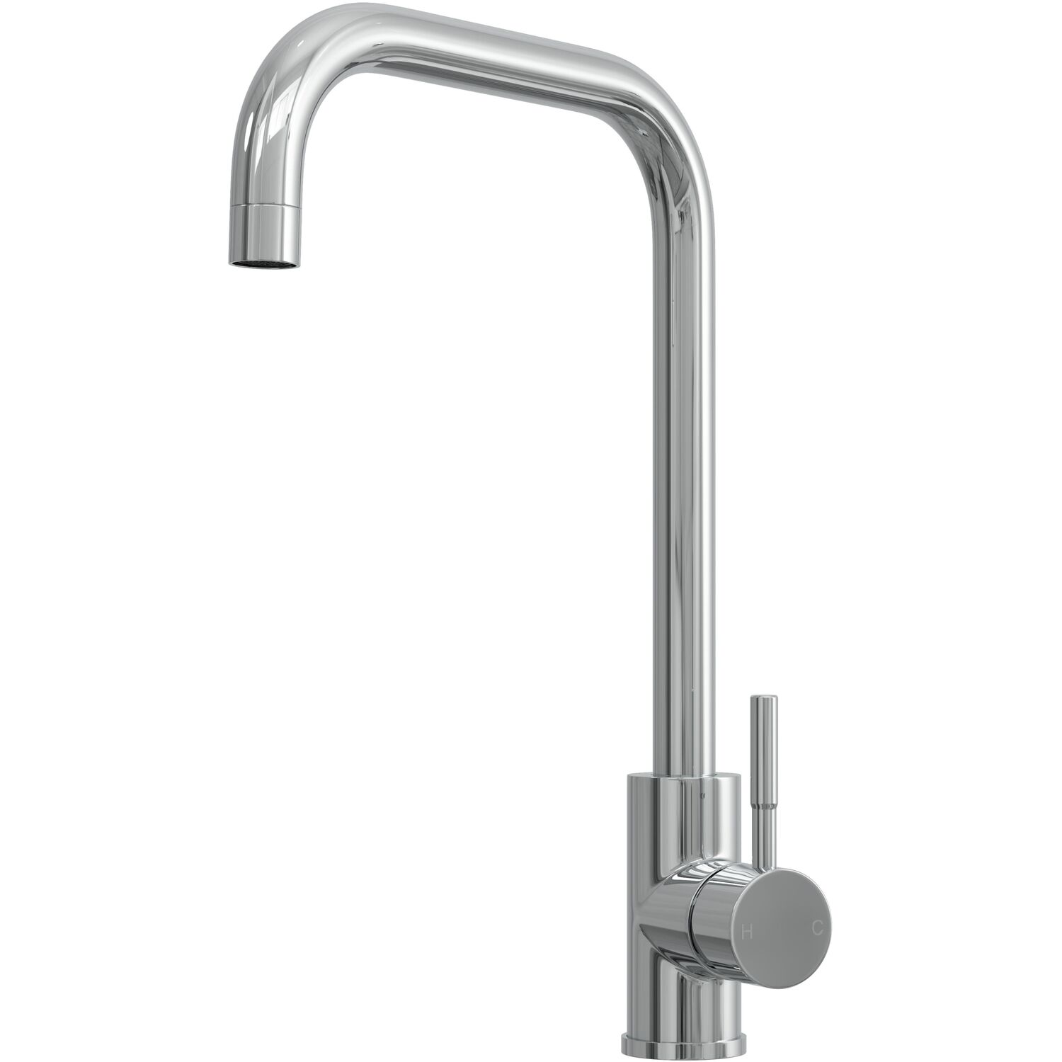Balterley Square Single Lever Kitchen Sink Mixer Tap - Chrome - Chrome