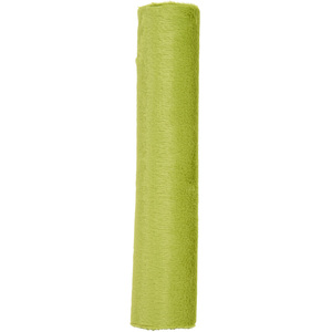 Green Fabric Fur Roll