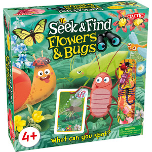 TACTIC GAMES Seek and Find Flowers and Bugs - 58835