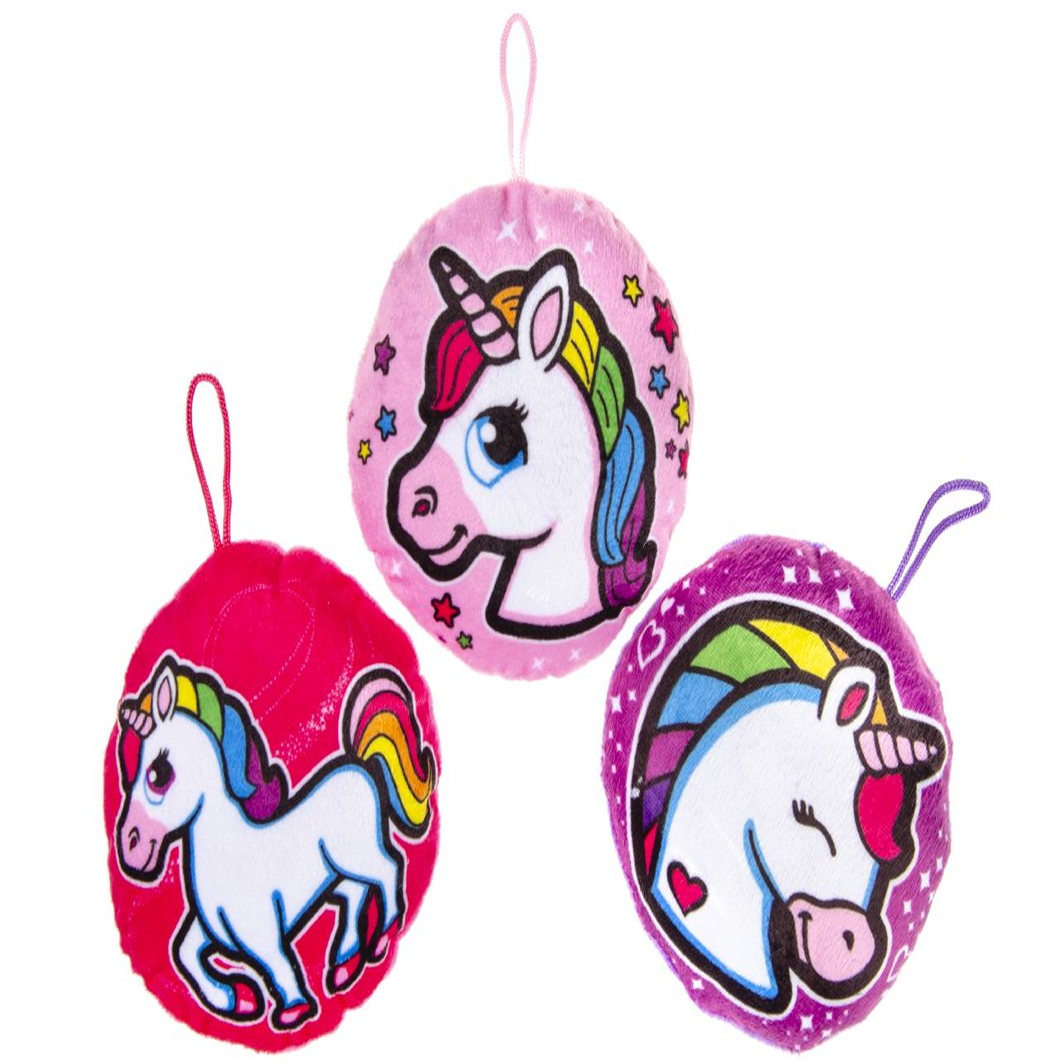 Lg-Imports Single Plush Unicorn 13Cm - Kids Rooms Gifting Party Decor - White