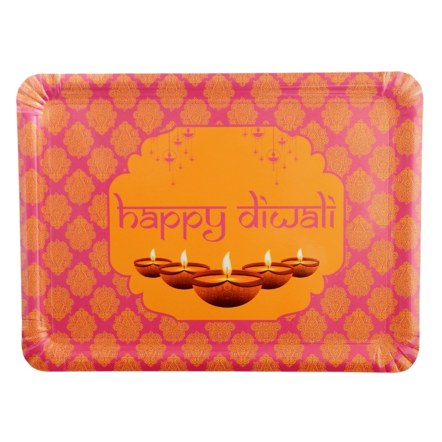 Image of Happy Diwali Serving Trays (3pk) -&hellip;