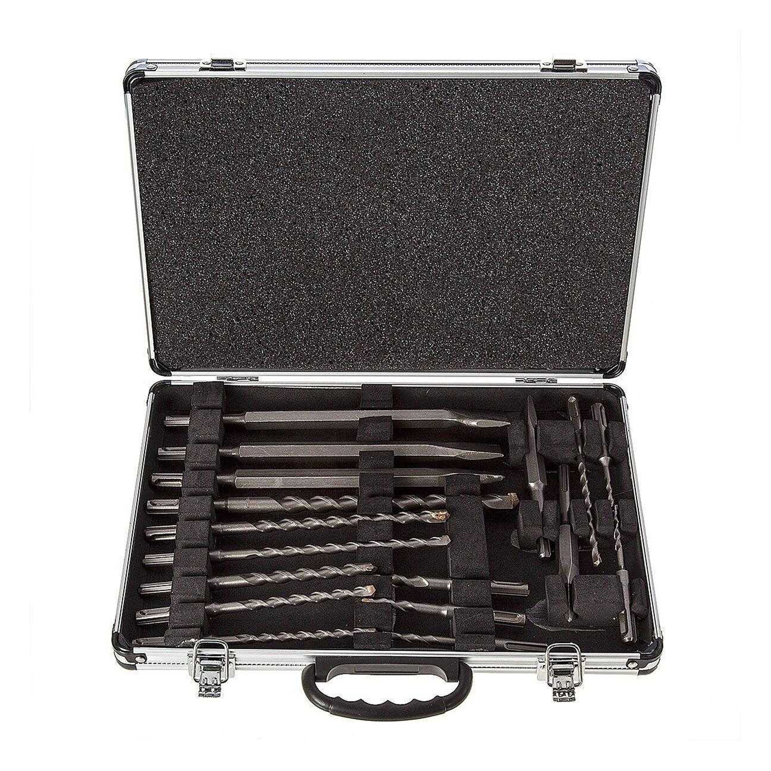 Makita Sds Drill Bit Set (Pack Of 17) - Black