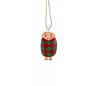 Pig in Blanket Christmas Tree Decoration