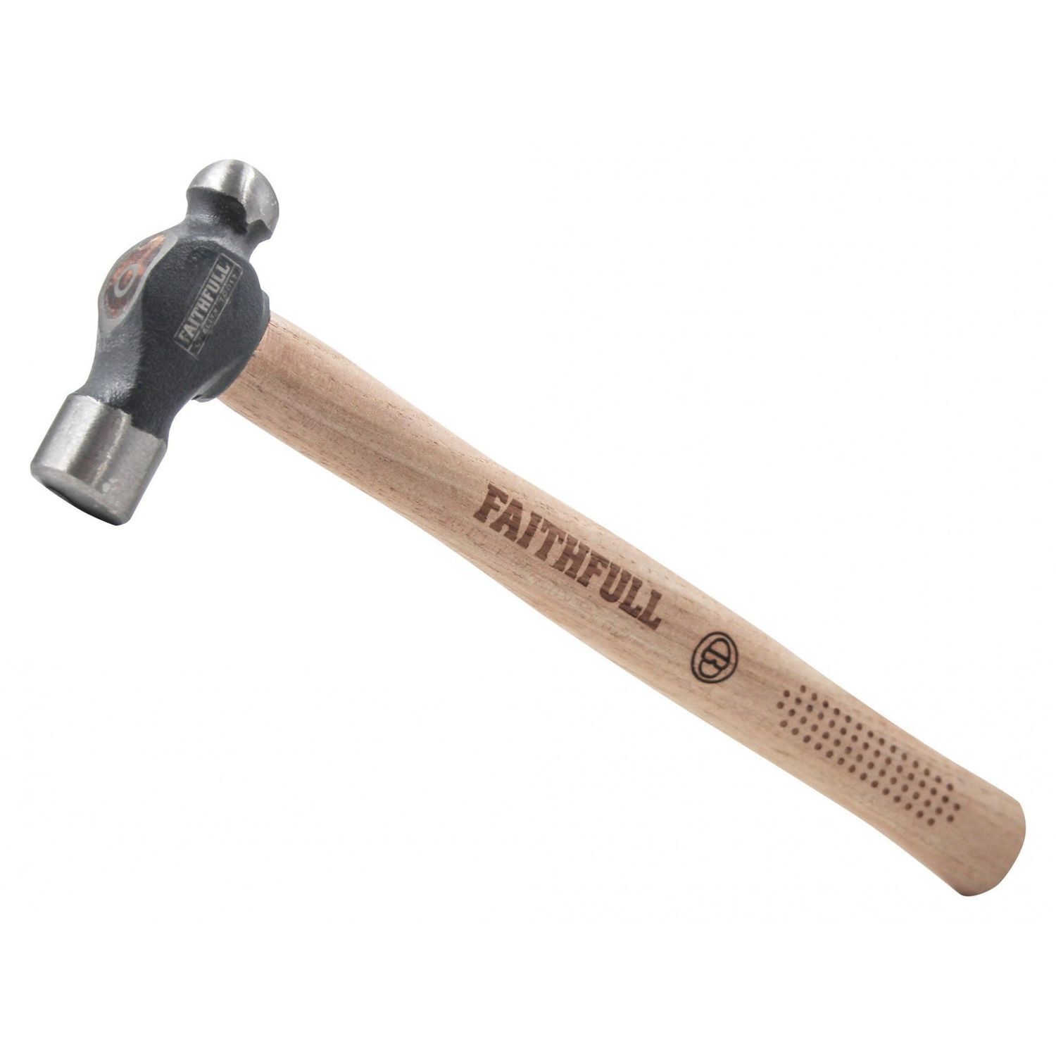 Faithfull Ball Pein Hammer, Hickory Handle B - Multi Colour