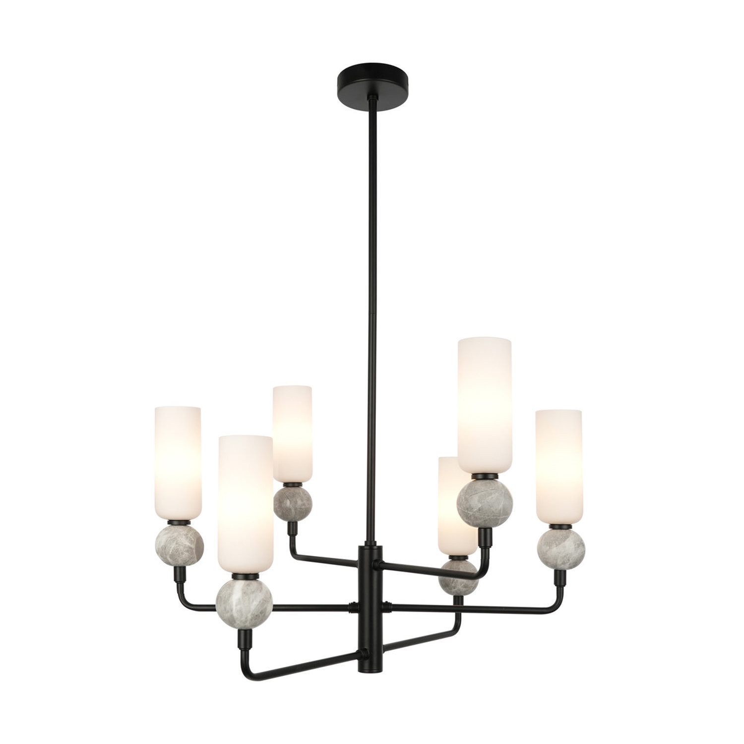 Italux Lighting Santos Pendant Light Black - Black