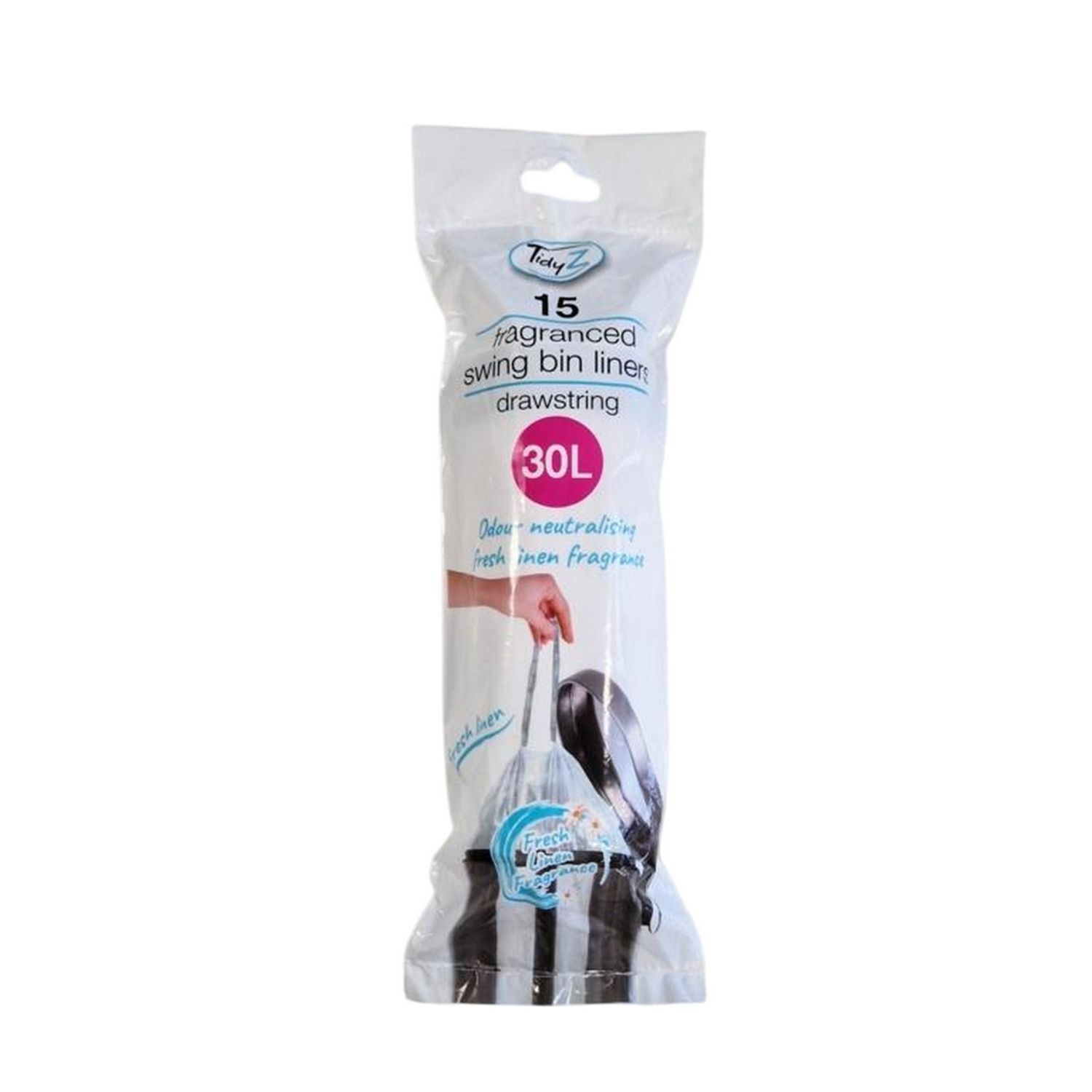 Tidyz Swing Bin Liners (Pack Of 15) A - White