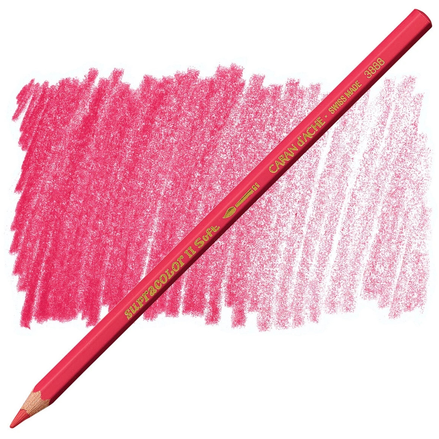 B&Q - Caran D'ache Supracolor Ii Ruby Red Watersoluble Artist Aquarelle Colour PencilRouge Rubis 280 - Image 3