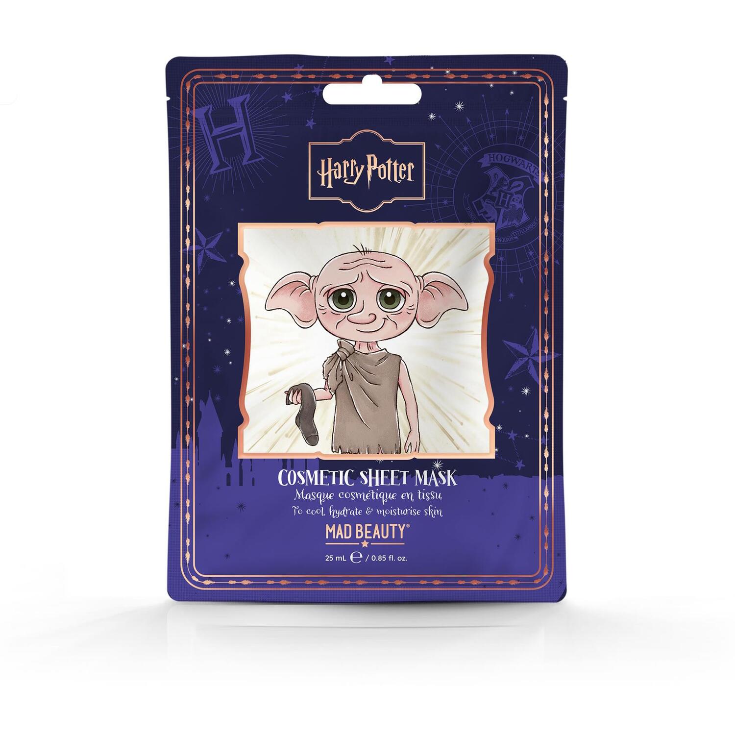 Mad Beauty Unisex Multi Harry Potter Dobby Cosmetic Sheet Mask, 25Ml Kids - Image 8