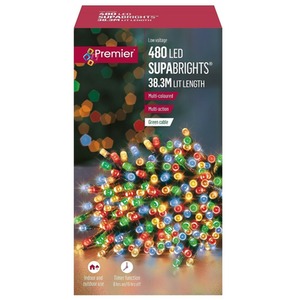 480 LED Supabrights Lights Multi Coloured