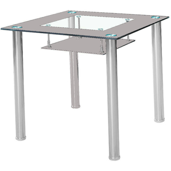 Compact Grey Dining Table 