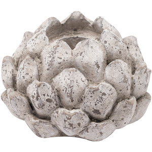 Large Stone Effect Acorn Tea Light Holder