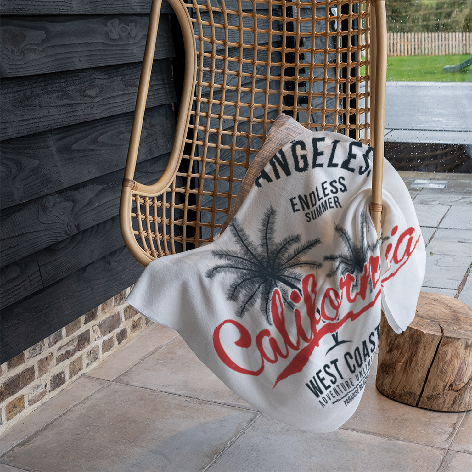 Cali West Coast Blanket - Blue