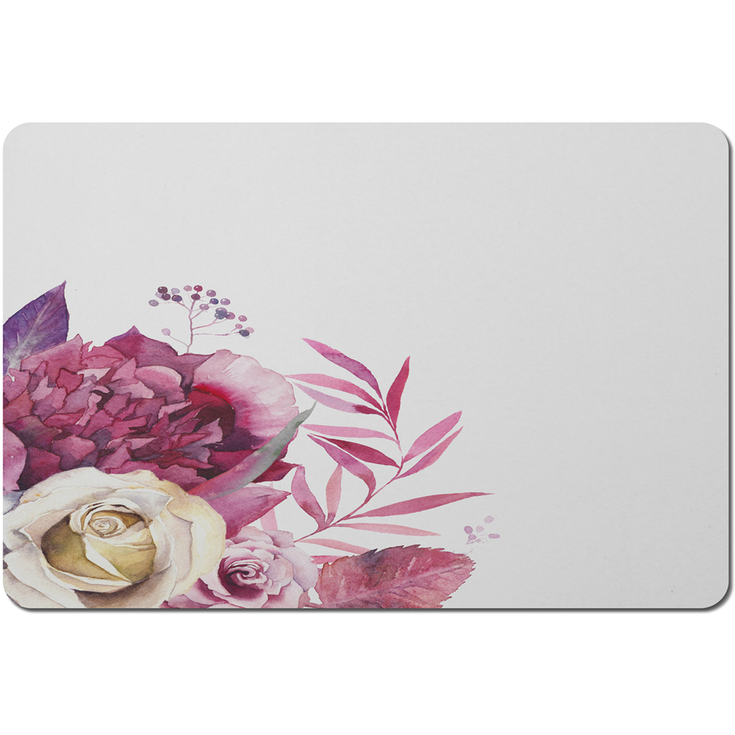 Image of Pink Floral Placemat - Pink