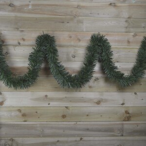 Luxury Chunky Cut Green Tinsel Garland