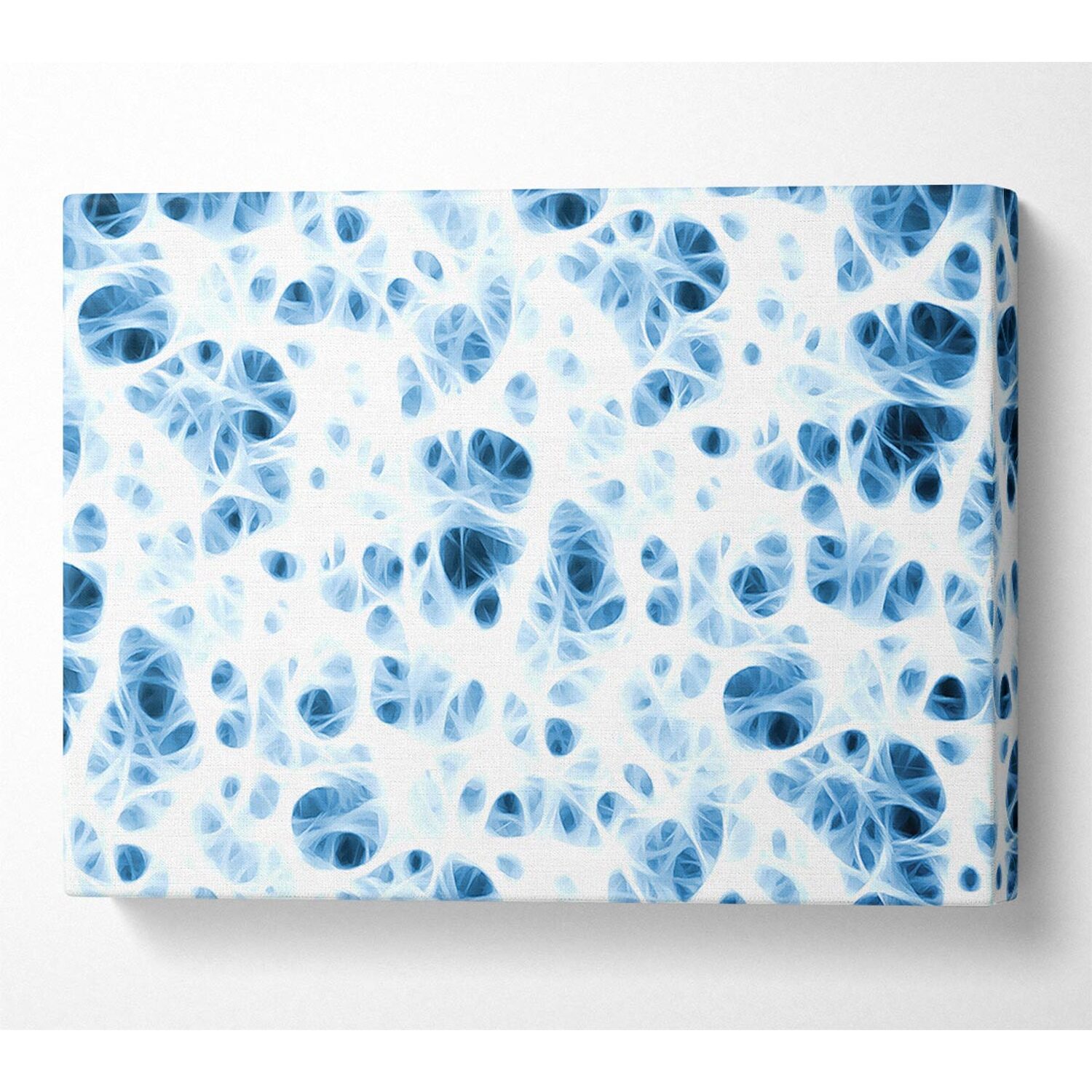 Wallart-Direct - Magic Blue World Canvas Print Wall Art - Yellow / 101.6cm thumbnail