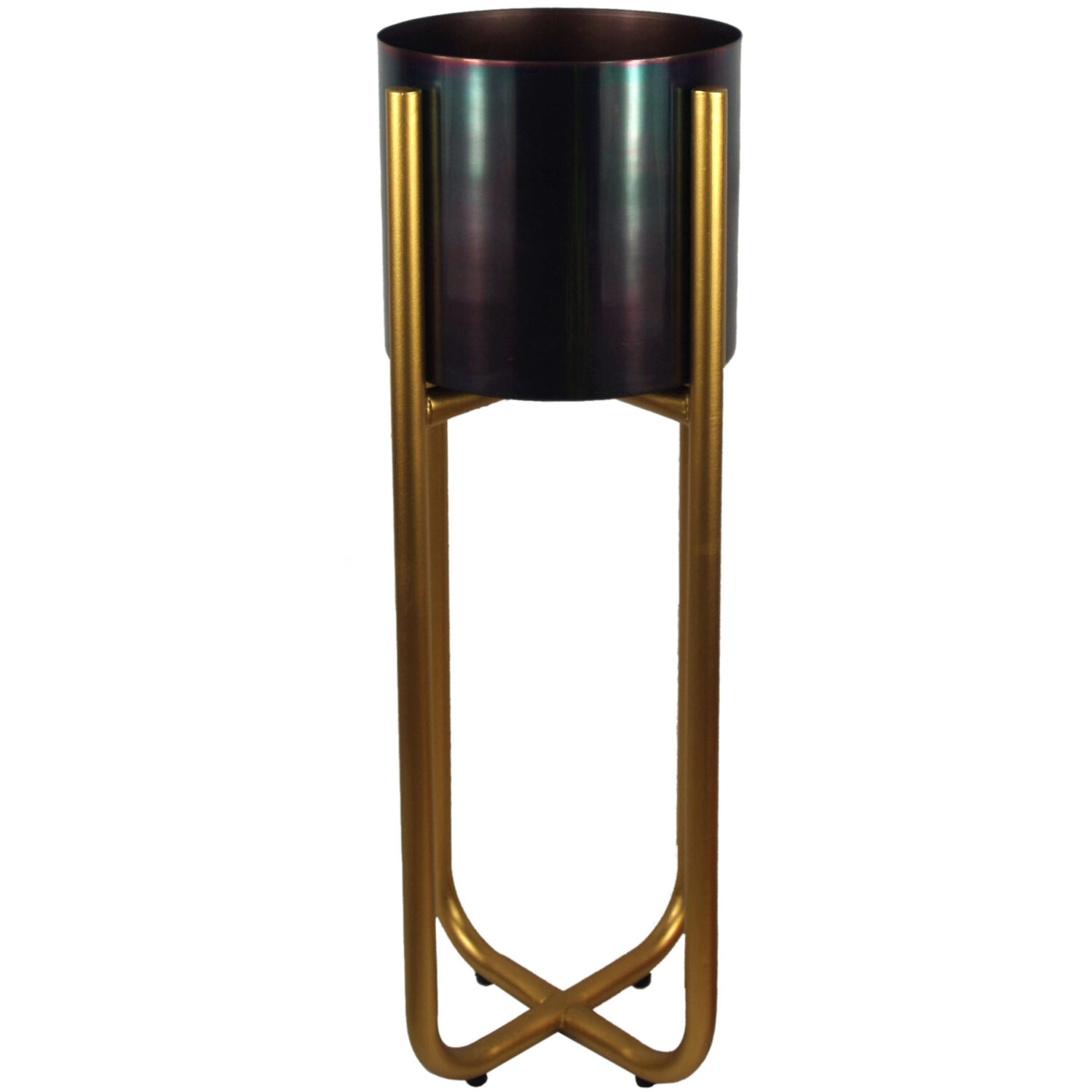 Leaf Metal Planter - Image 5