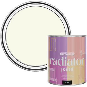 Rust-Oleum Radiator Paint in Gloss Finish - Apple Blossom 750ml