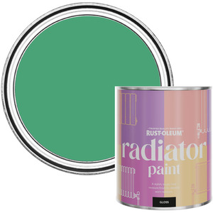 Rust-Oleum Radiator Paint in Gloss Finish - Emerald 750ml