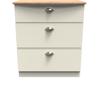 VictoriaReady Assembled  3 Drawer Deep Chest