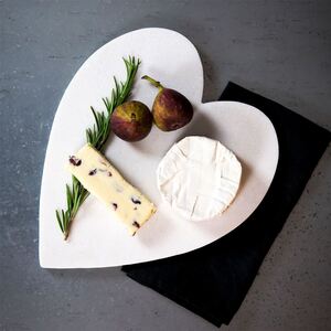 23x27cm Heart Marble Chopping Board