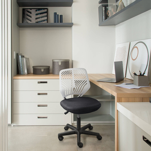 Armless Adjustable Office Chair
