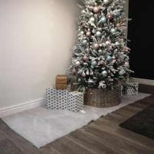 Soft White Glitter Artificial Fake Snow Blanket Christmas Decoration