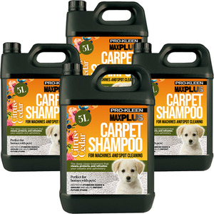 MAXPLUS Premium Carpet Shampoo For Homes With Pets Citrus Cedar