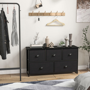 Fabric Drawer Cabinet Chest of Drawers with Baskets