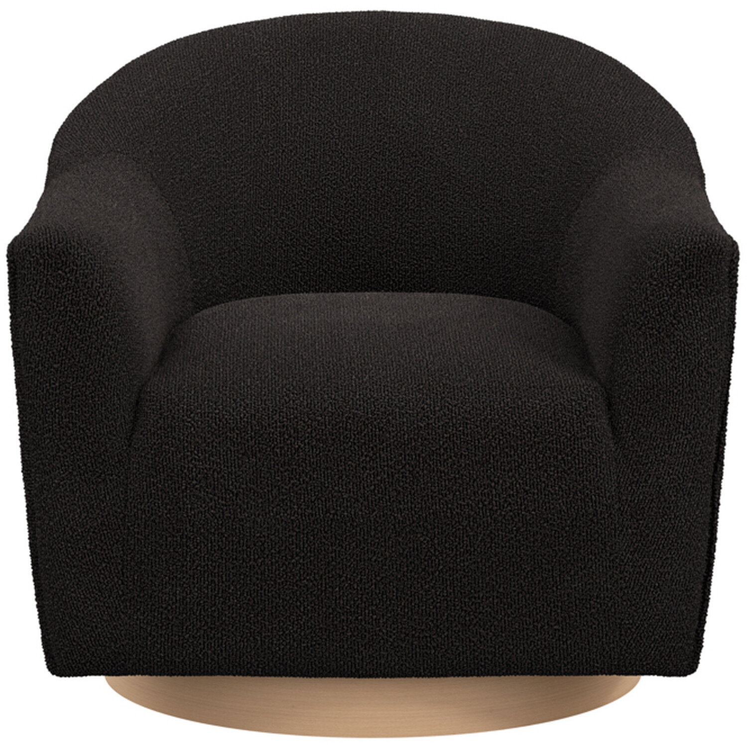 Daphne Swivel Chair - Black