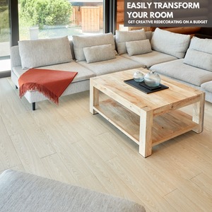Oak Self-Adhesive Floor Planks Pack of 36 Vinyl Flooring  shot 5718015