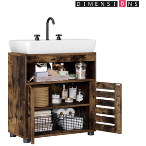 Under-Sink Cabinet for Bathroom Storage
