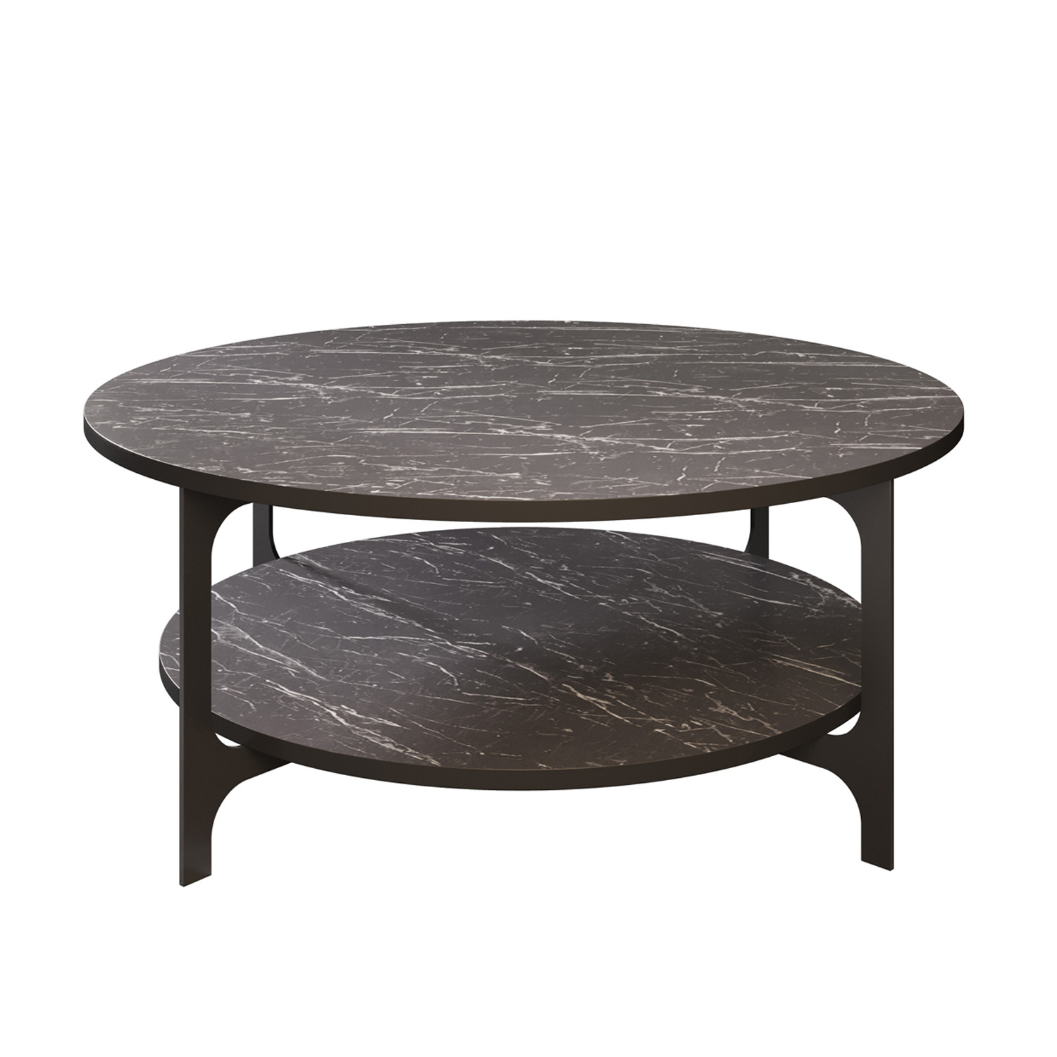 Versy Coffee Table - Black Marble Effect