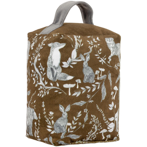 Buckthorn Woodland Velvet Doorstop