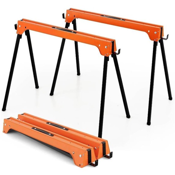 Folding Saw Horse Twin Pack Work Bench