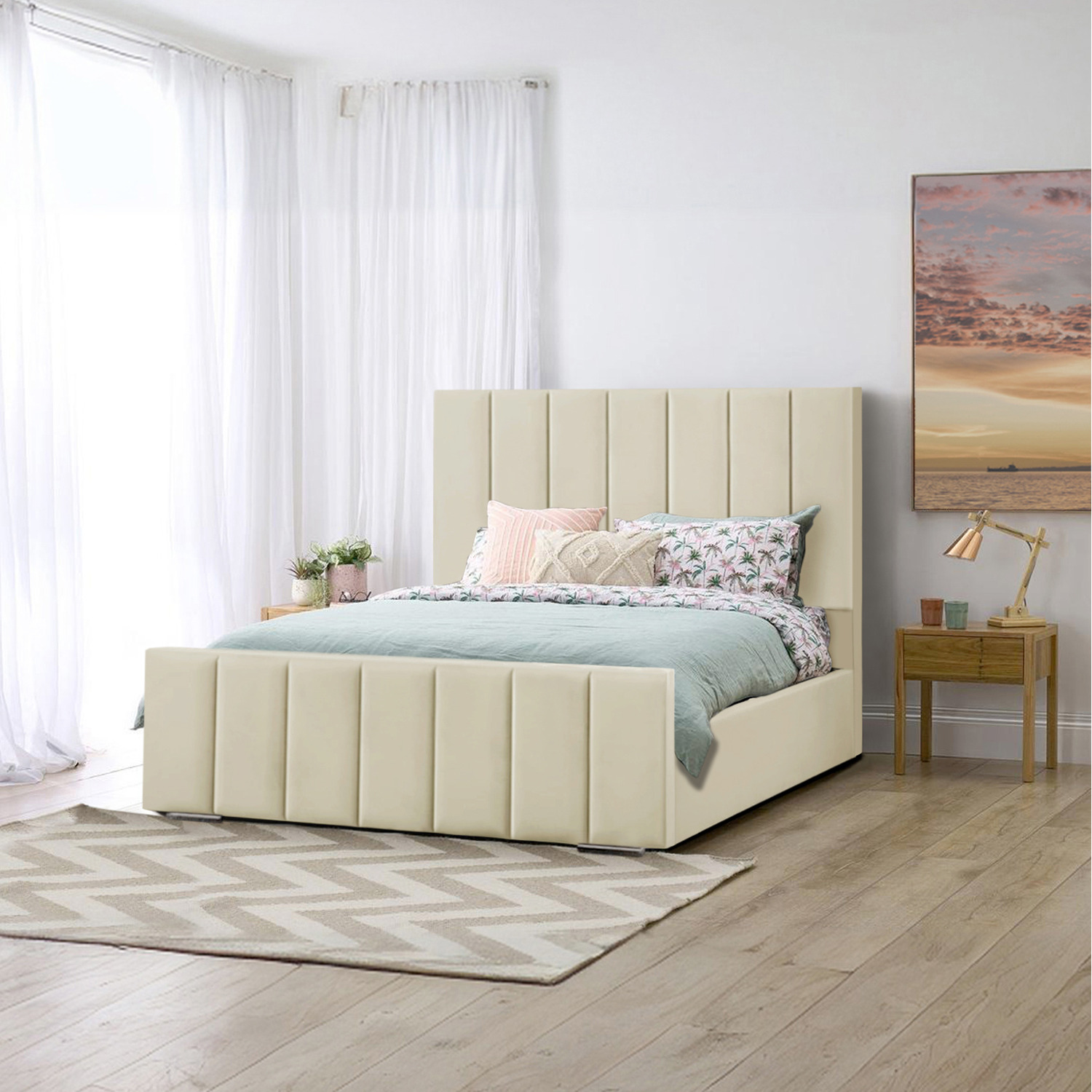 Clara Bed Frame - Yellow Small Double