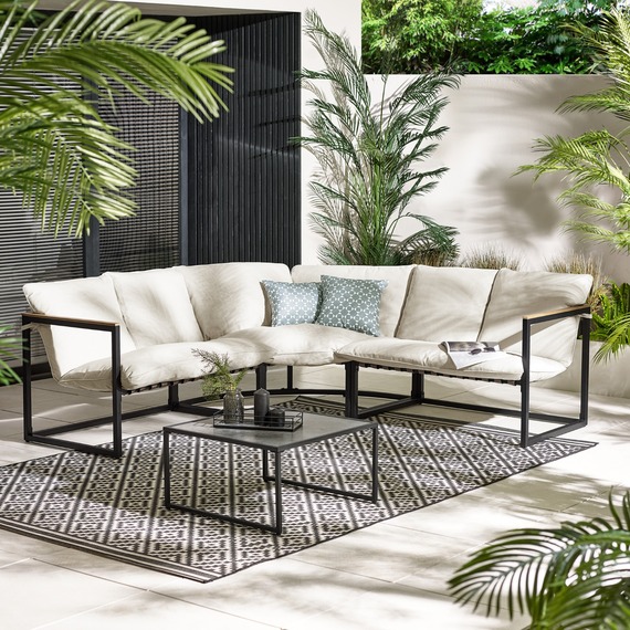 Hydra Garden Corner Sofa Set