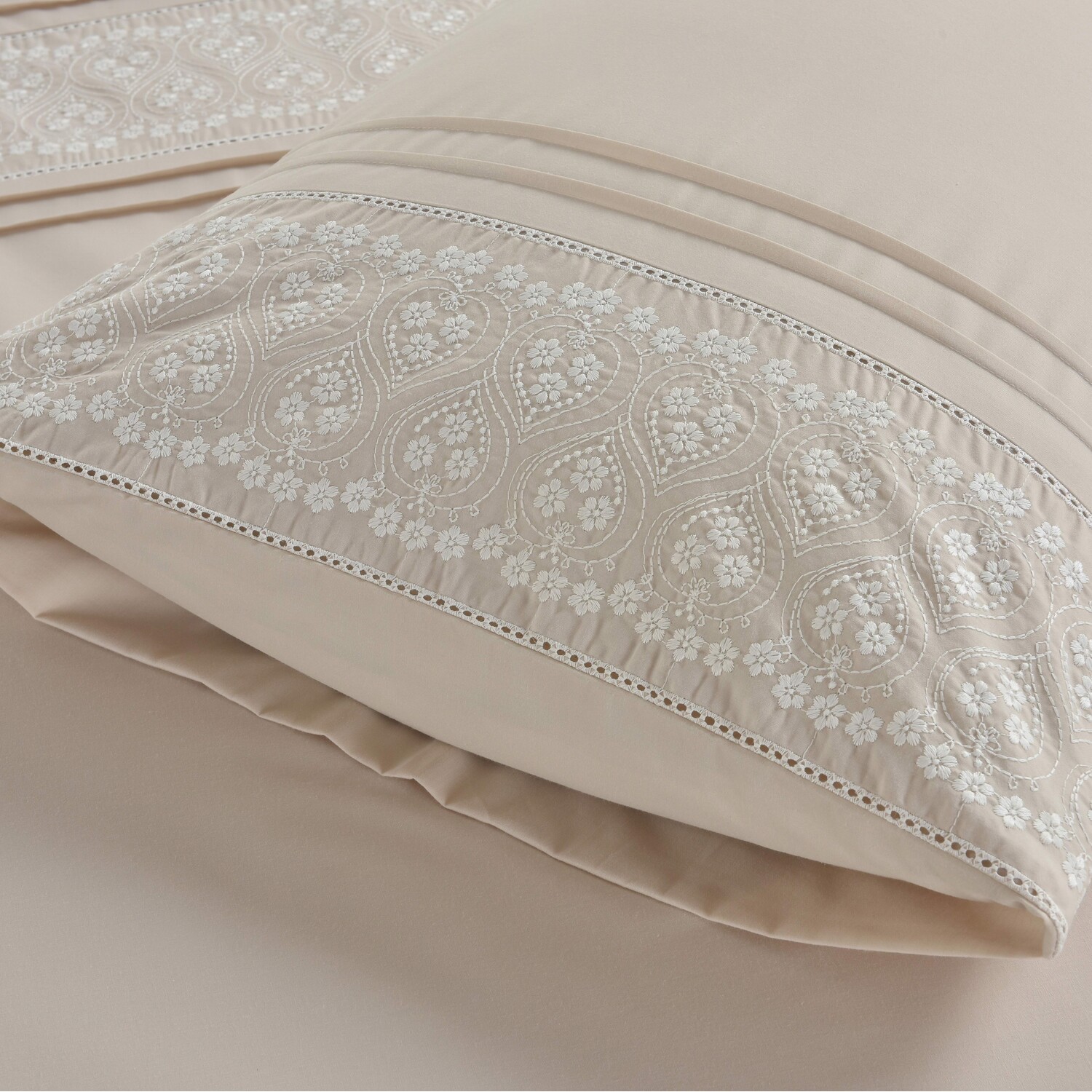 Lottie Duvet Cover Set - Natural King