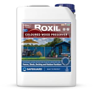 Roxil PC Coloured Wood Preserver 5 Litres Cobalt Blue