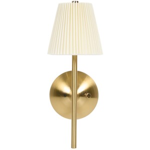 Battery Operated Pleated Wall Light