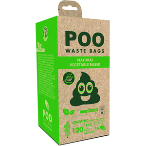 MPets Poo Bags Dog Waste Mint Scent 120 bags