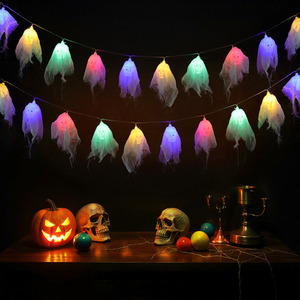 20 Skull Halloween LED String Lights